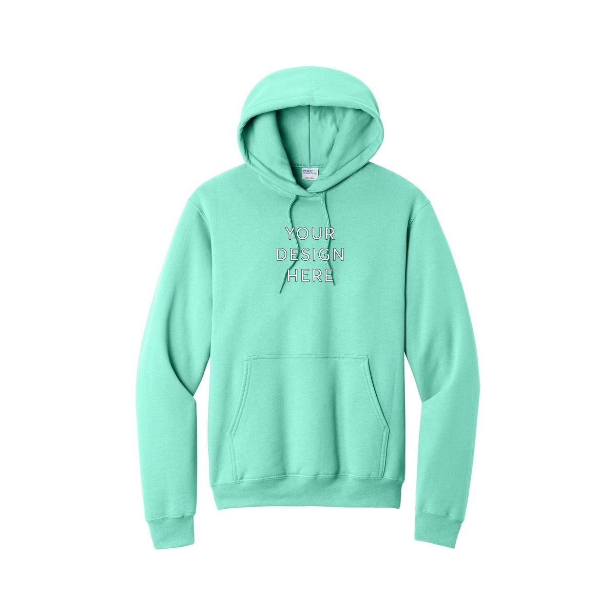 Port & Co™ Core Fleece Hoodie - True Celadon