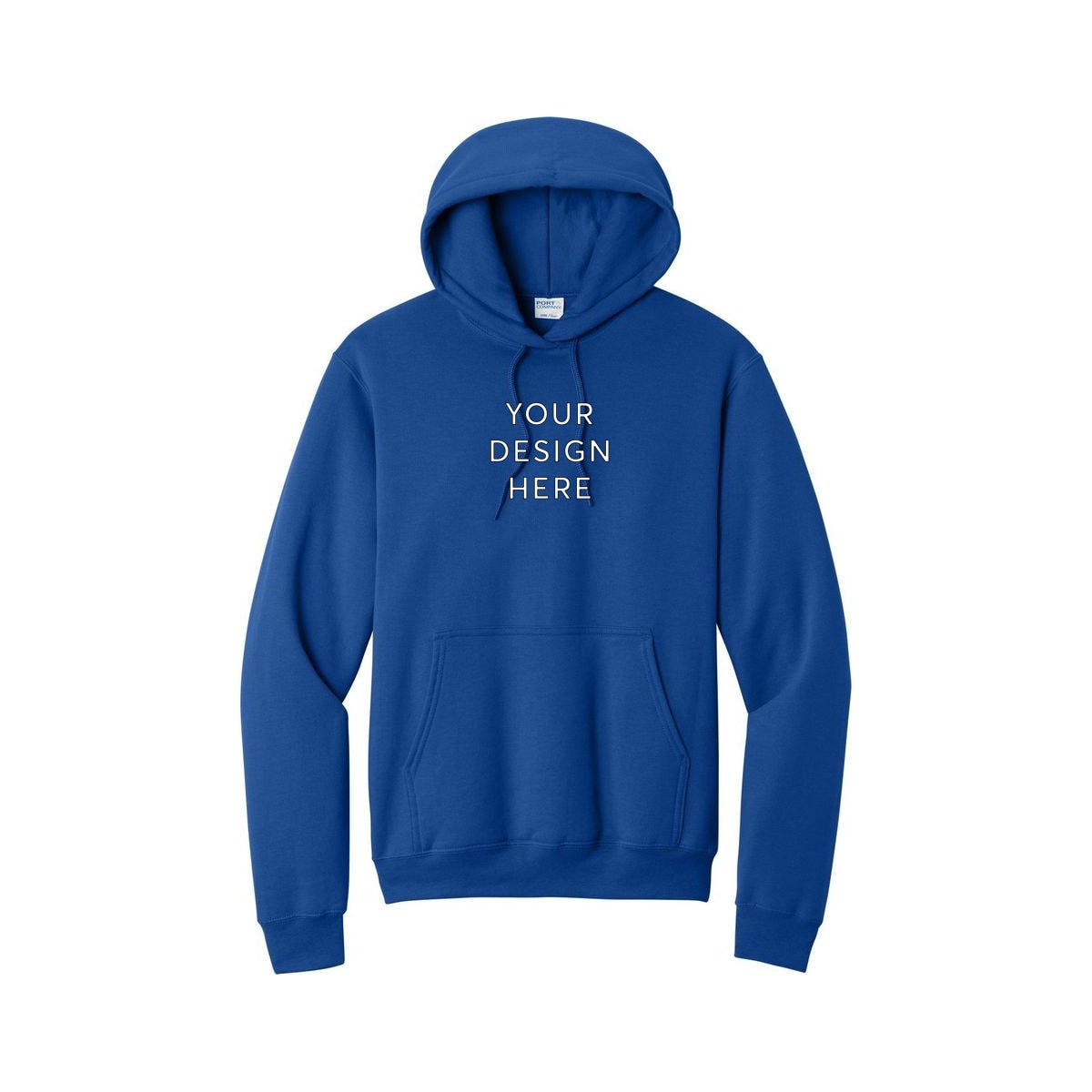 Port & Co™ Core Fleece Hoodie - True Royal