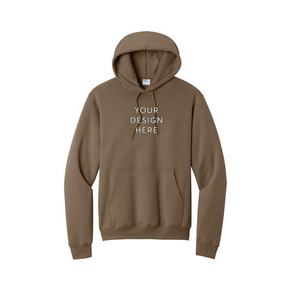 Port & Co™ Core Fleece Hoodie - Woodland Brown