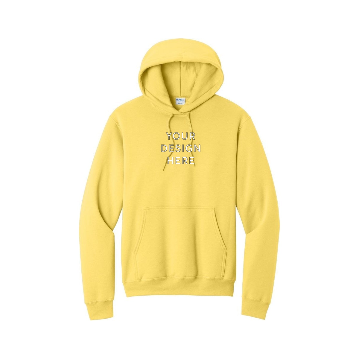 Port & Co™ Core Fleece Hoodie - Yellow