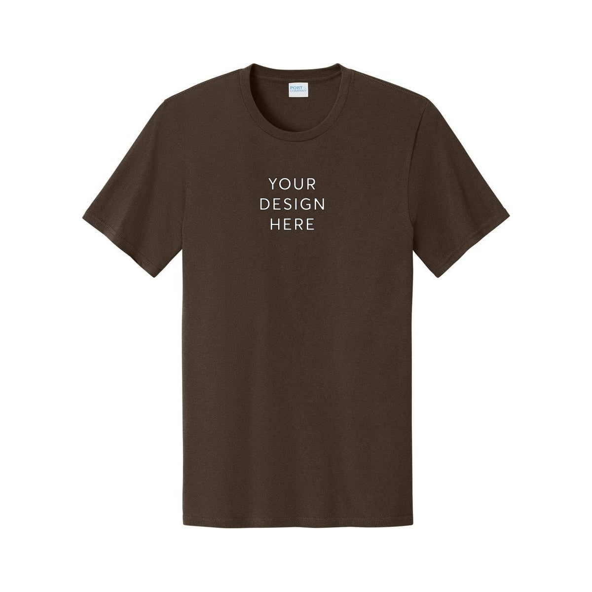 Port & Co™ Lightweight Cotton Tee - Dark Chocolate Brown