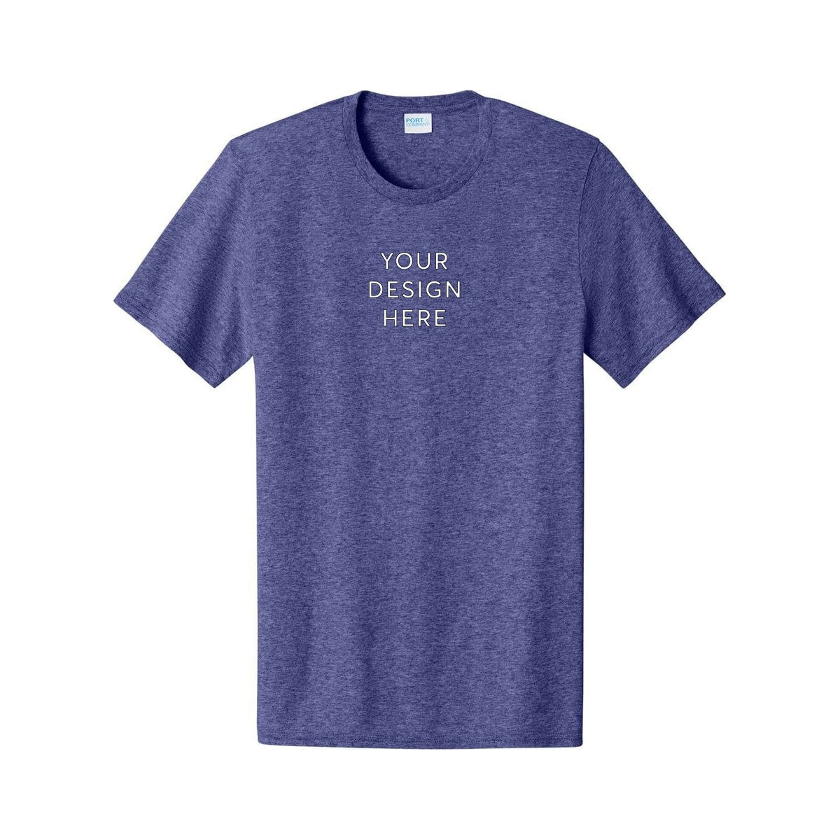Port & Co™ Lightweight Cotton Tee - Heather Purple