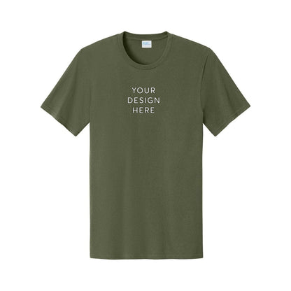 Port & Co™ Lightweight Cotton Tee - OlvDrabGn