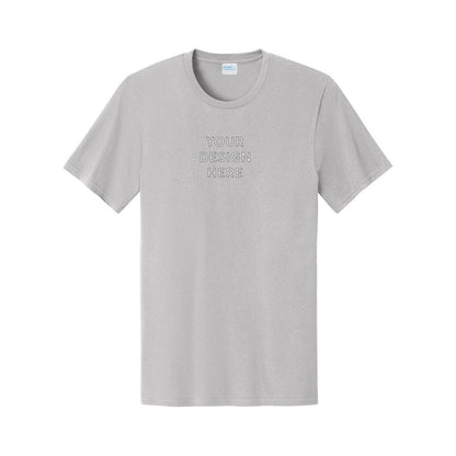 Port & Co™ Lightweight Cotton Tee - Silver
