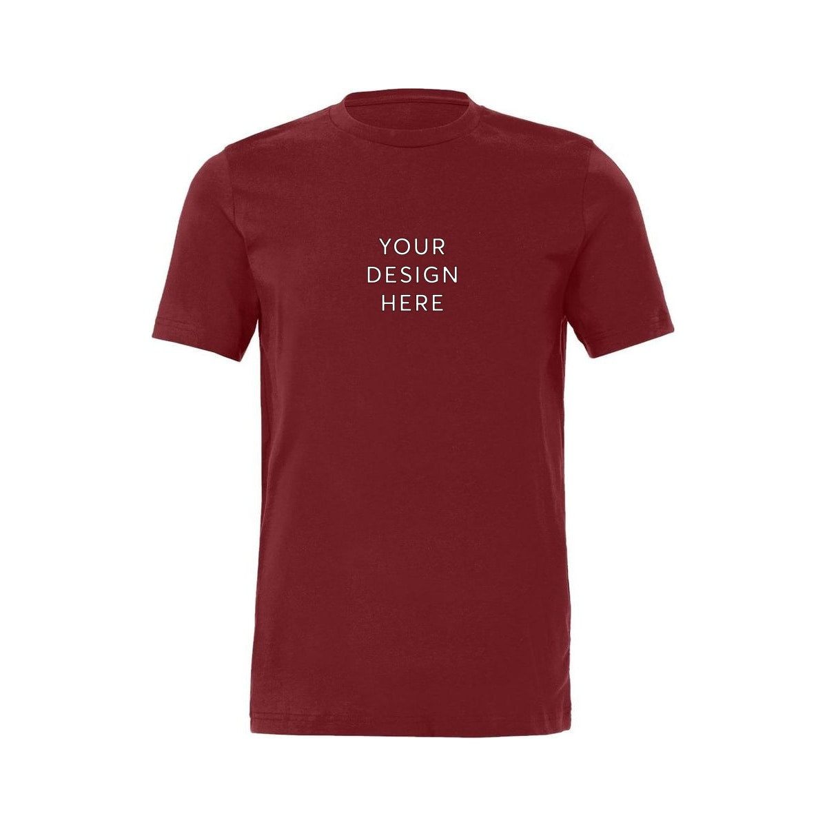 Unisex Jersey Short Sleeve Tee - Cardinal