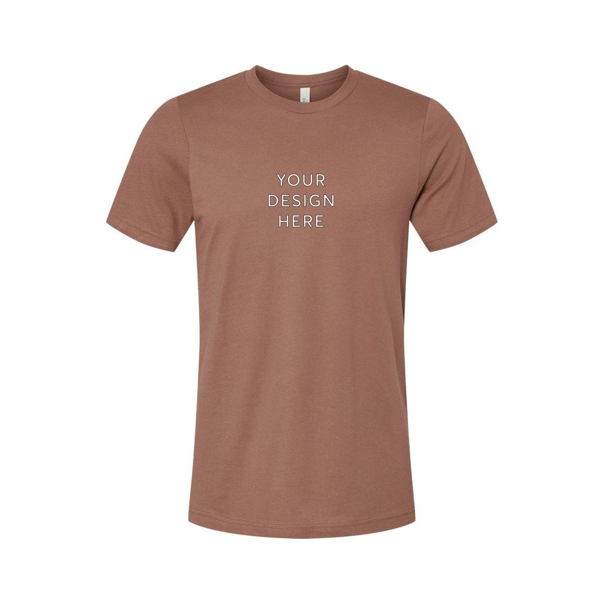 Unisex Jersey Short Sleeve Tee - Chestnut