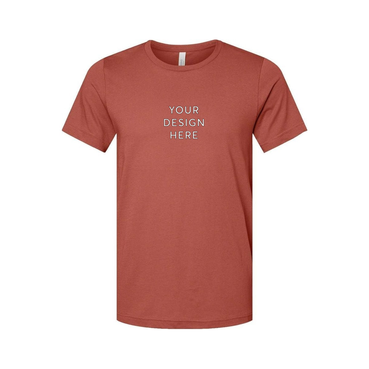 Unisex Jersey Short Sleeve Tee - Clay