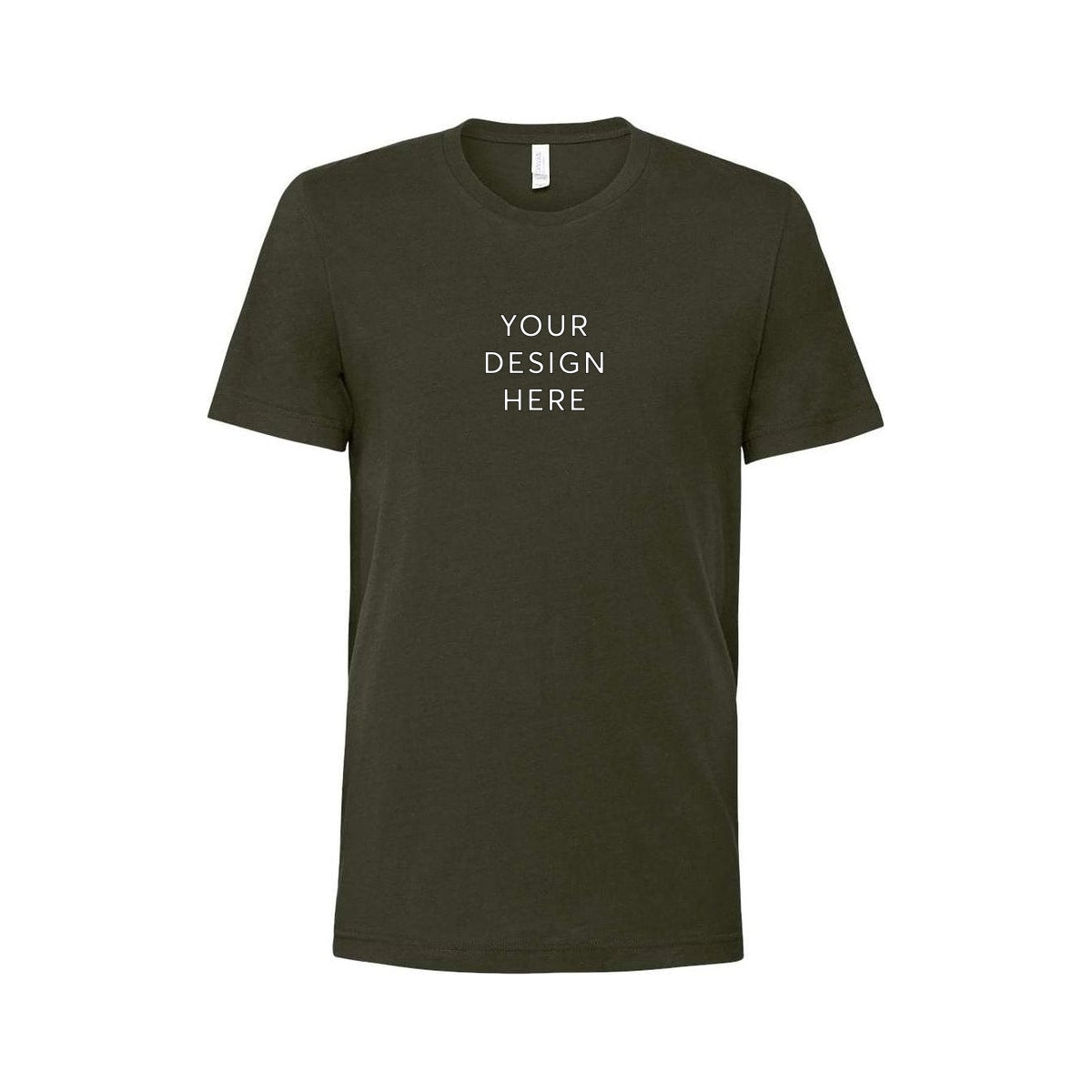 Unisex Jersey Short Sleeve Tee - Dark Olive