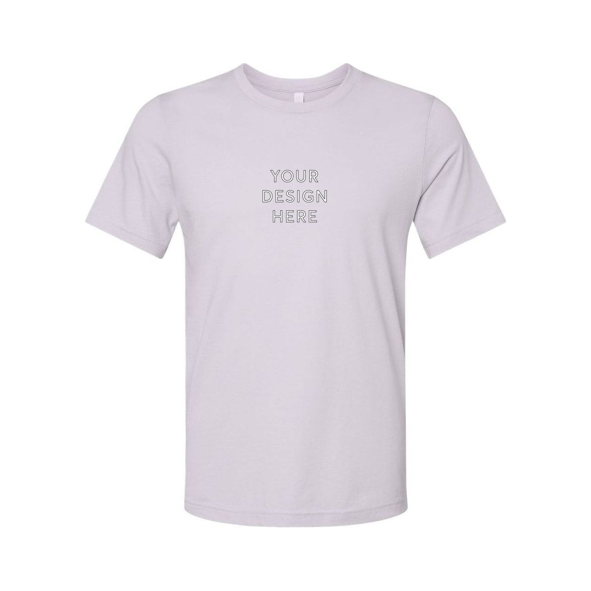 Unisex Jersey Short Sleeve Tee - Lavender Dust