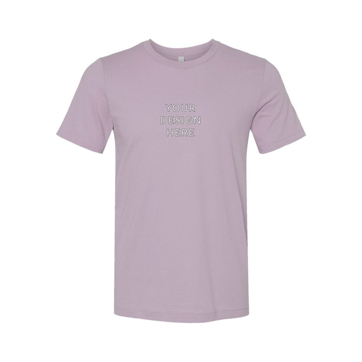 Unisex Jersey Short Sleeve Tee - Light Violet