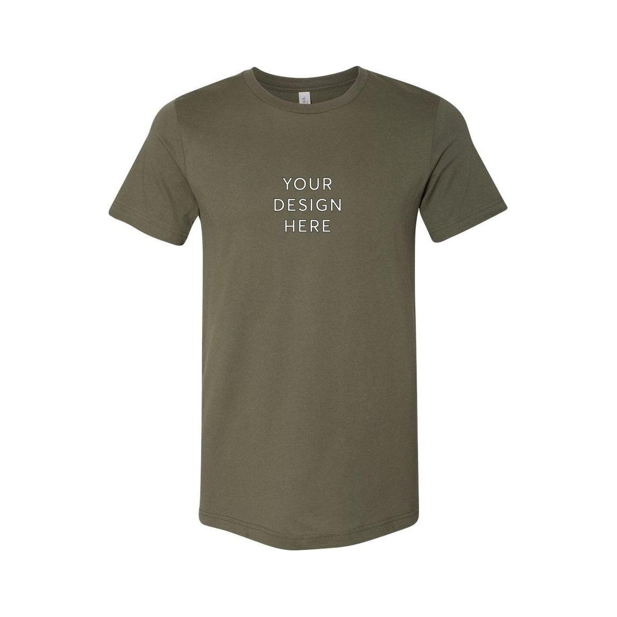Unisex Jersey Short Sleeve Tee - Military Green