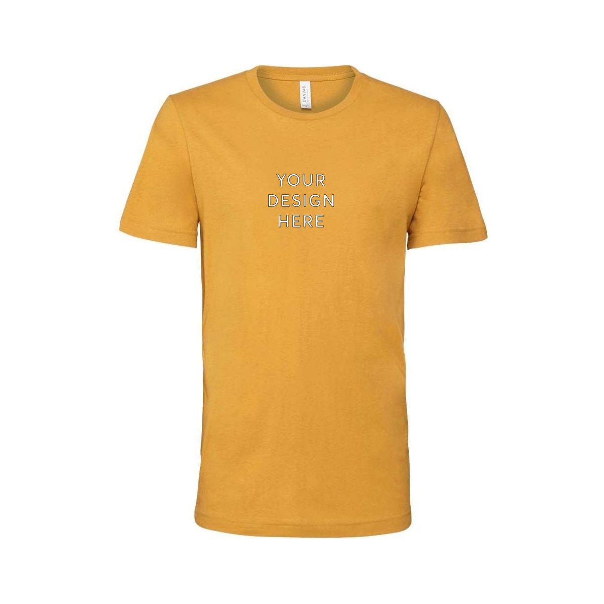 Unisex Jersey Short Sleeve Tee - Mustard