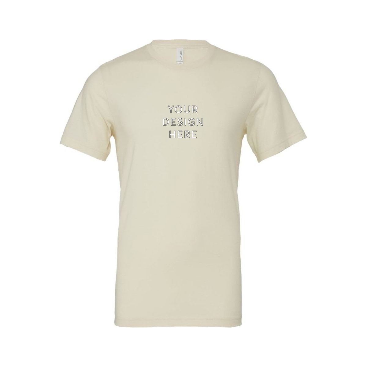 Unisex Jersey Short Sleeve Tee - Natural