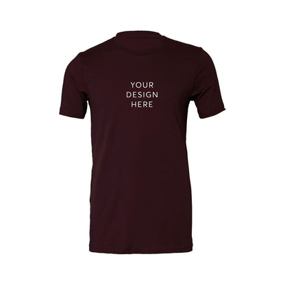 Unisex Jersey Short Sleeve Tee - Oxblood Black