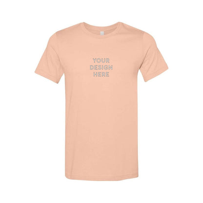 Unisex Jersey Short Sleeve Tee - Peach