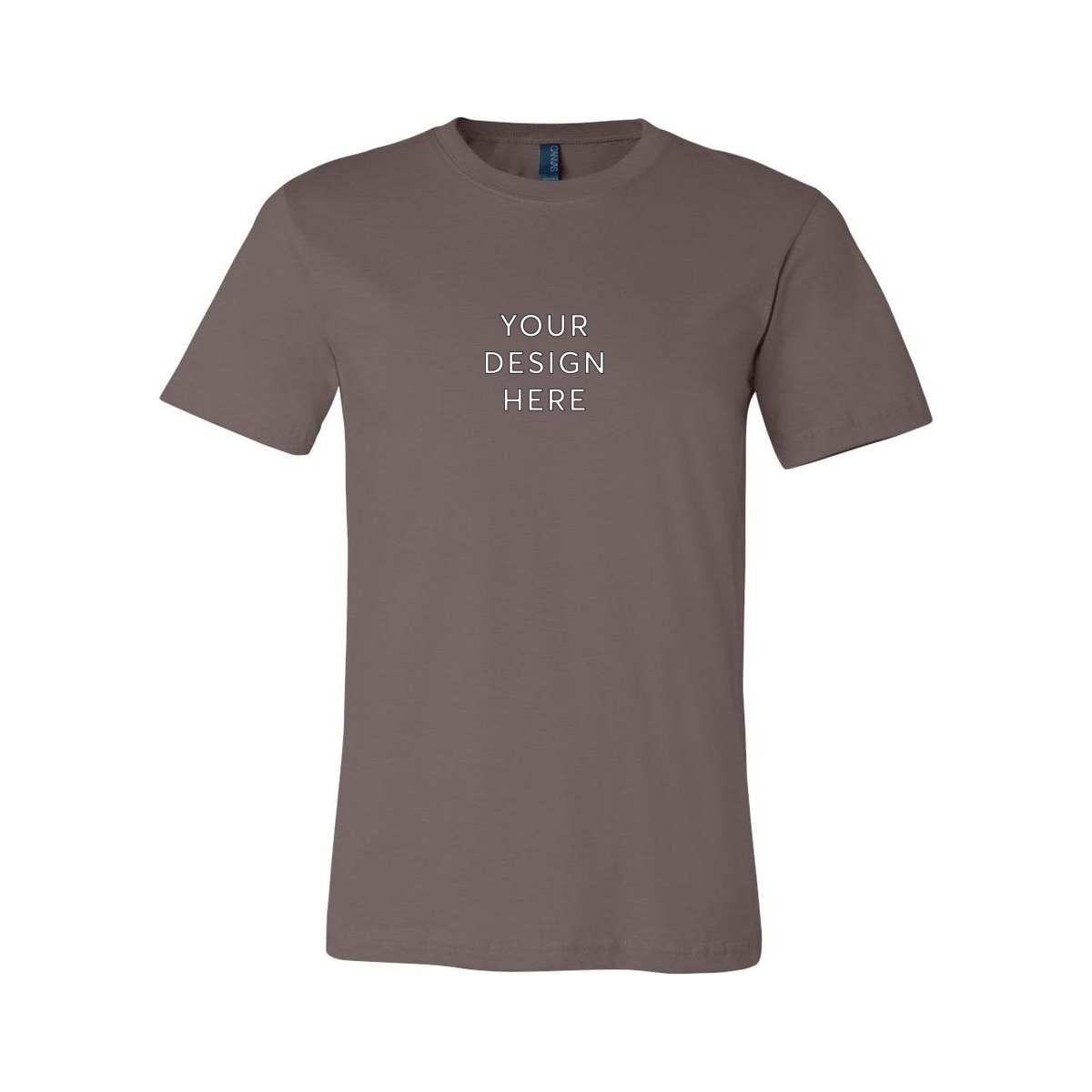 Unisex Jersey Short Sleeve Tee - Pebble Brown