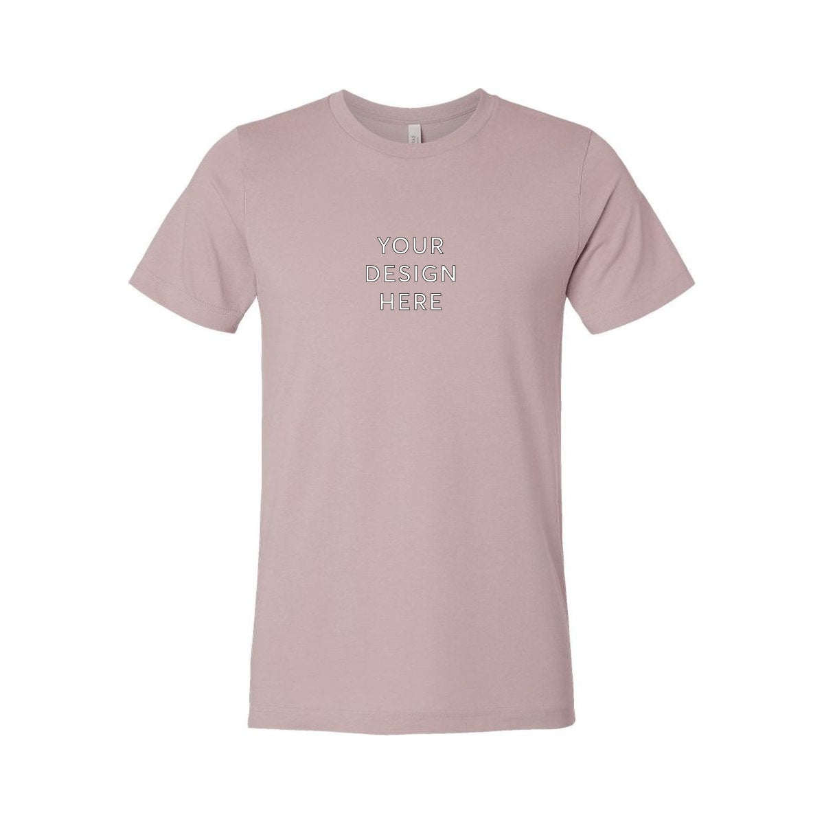 Unisex Jersey Short Sleeve Tee - Pink Gravel