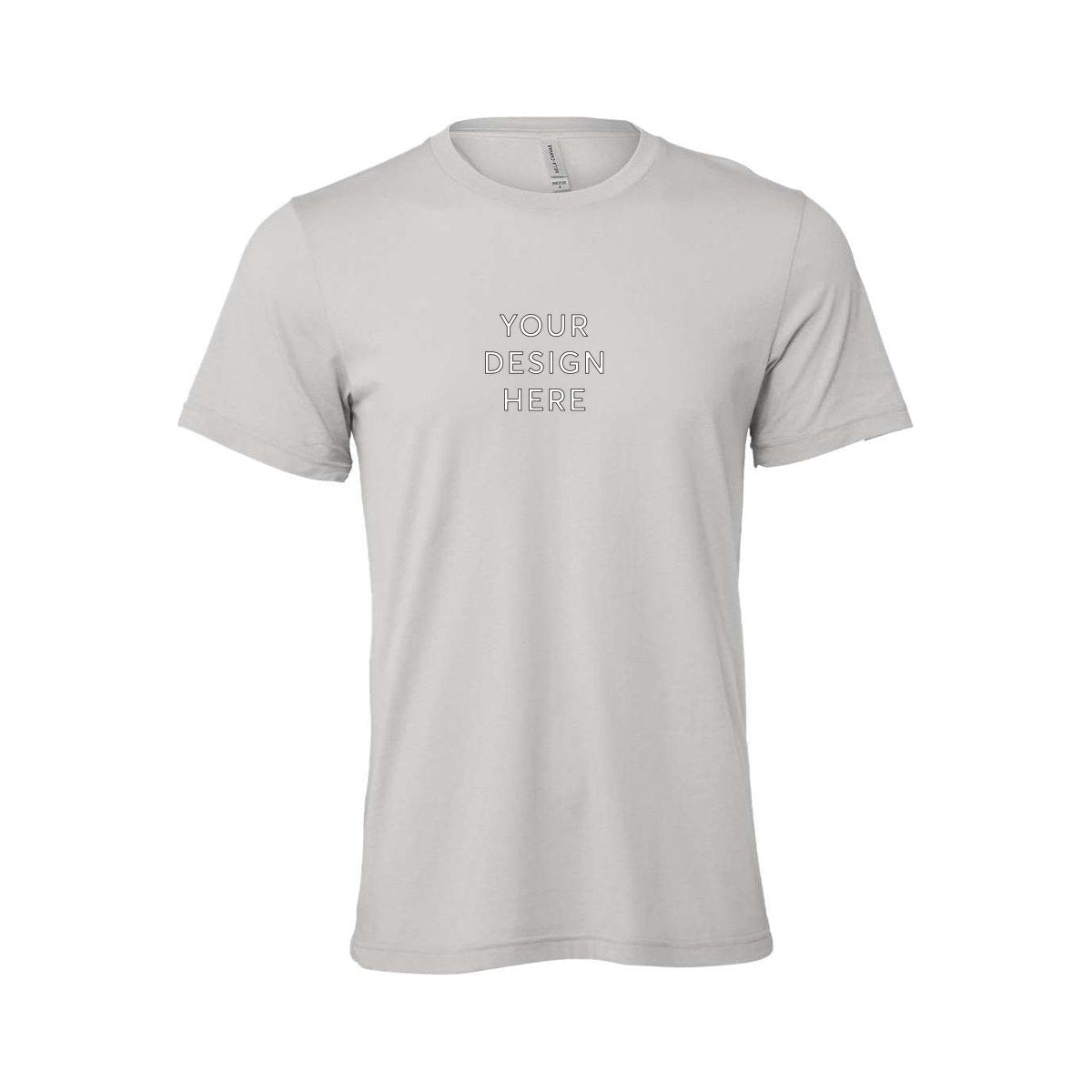 Unisex Jersey Short Sleeve Tee - Solid Athletic Grey