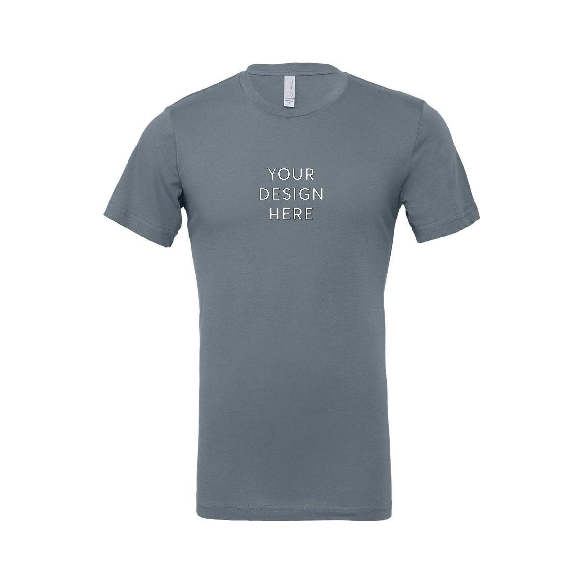 Unisex Jersey Short Sleeve Tee - Steel Blue