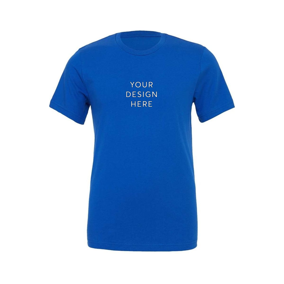 Unisex Jersey Short Sleeve Tee - True Royal