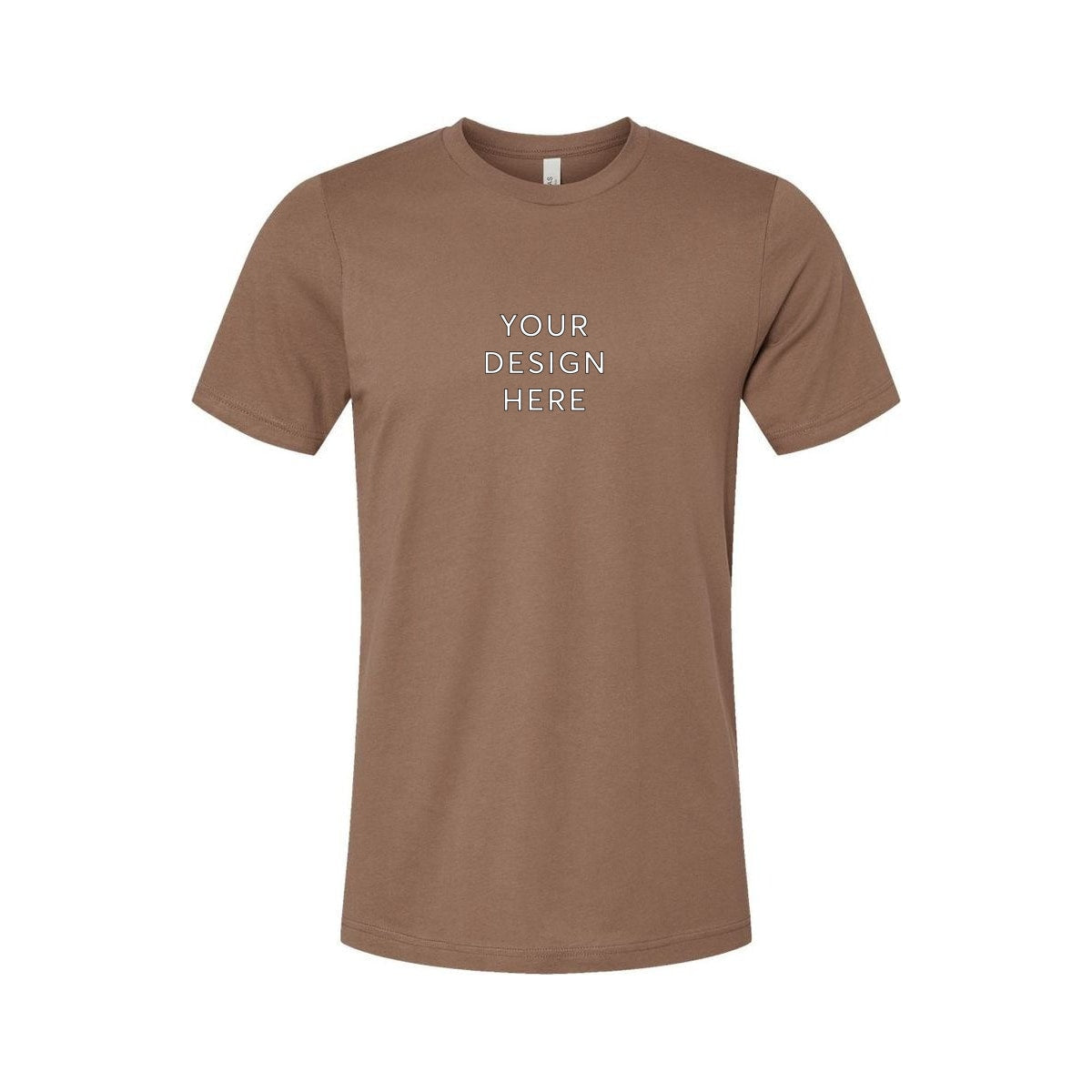 Unisex Jersey Short Sleeve Tee - Vintage Brown