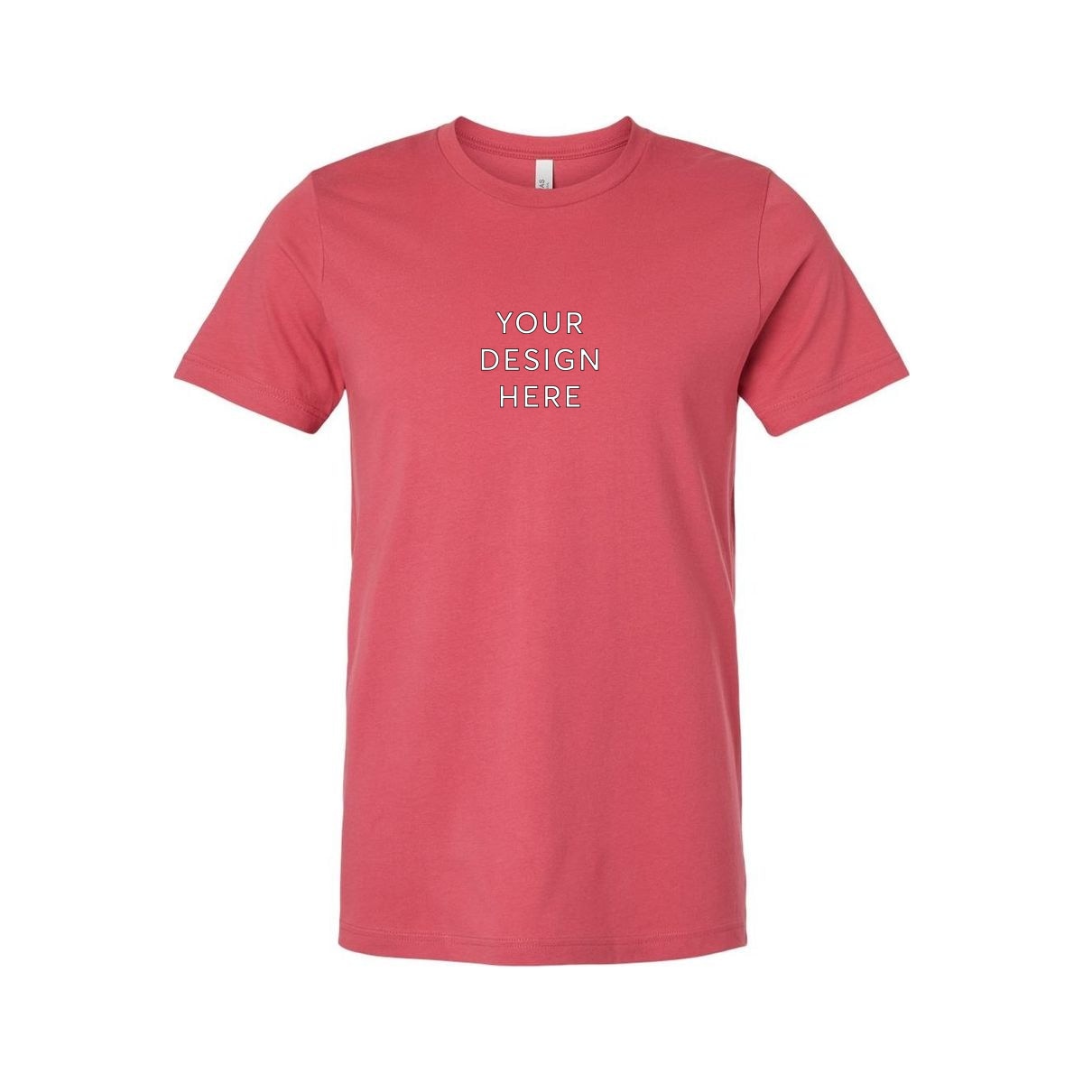 Unisex Jersey Short Sleeve Tee - Vintage Red