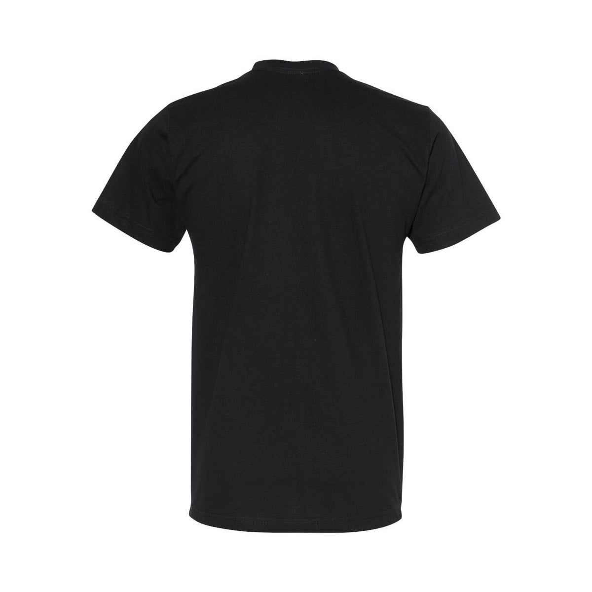 American Apparel® Fine Jersey Unisex T-Shirt — Black (Back)