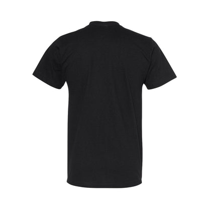 American Apparel® Fine Jersey Unisex T-Shirt — Black (Back)