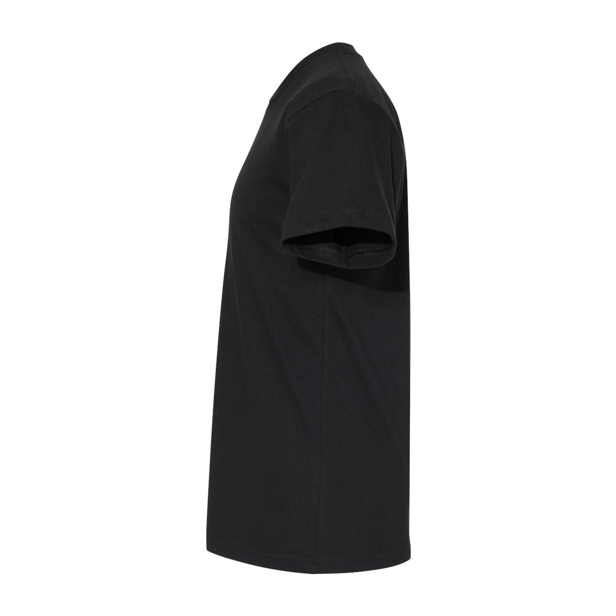 American Apparel® Fine Jersey Unisex T-Shirt — Black (Left)