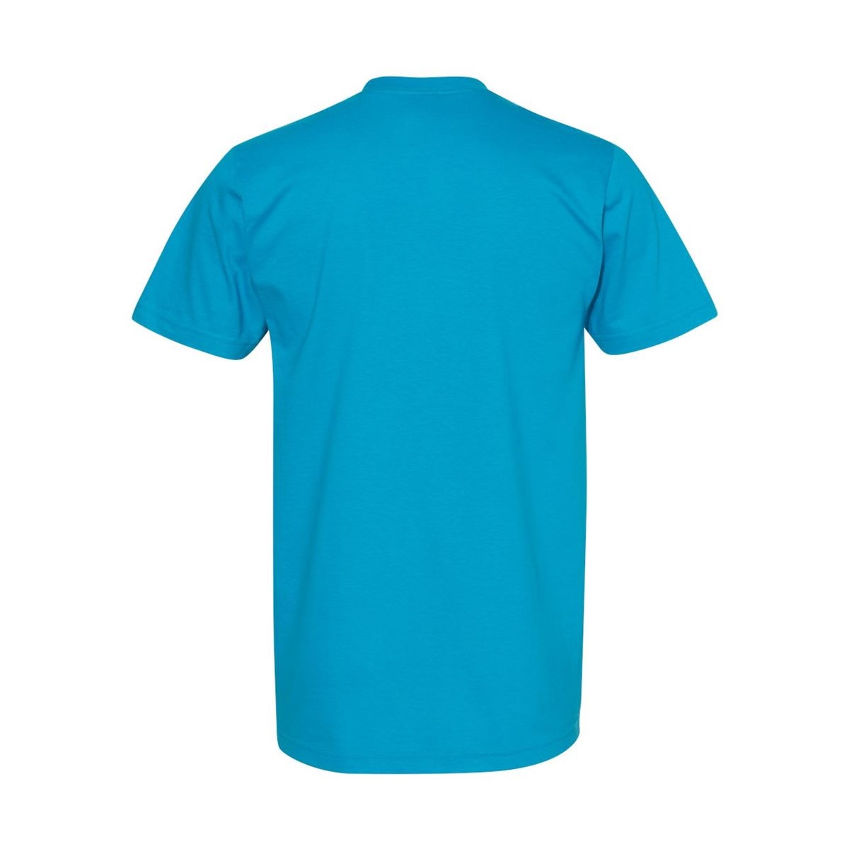 American Apparel® Fine Jersey Unisex T-Shirt — Teal (Back)