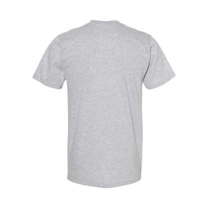 American Apparel® Fine Jersey Unisex T-Shirt — Heather Grey (Back)