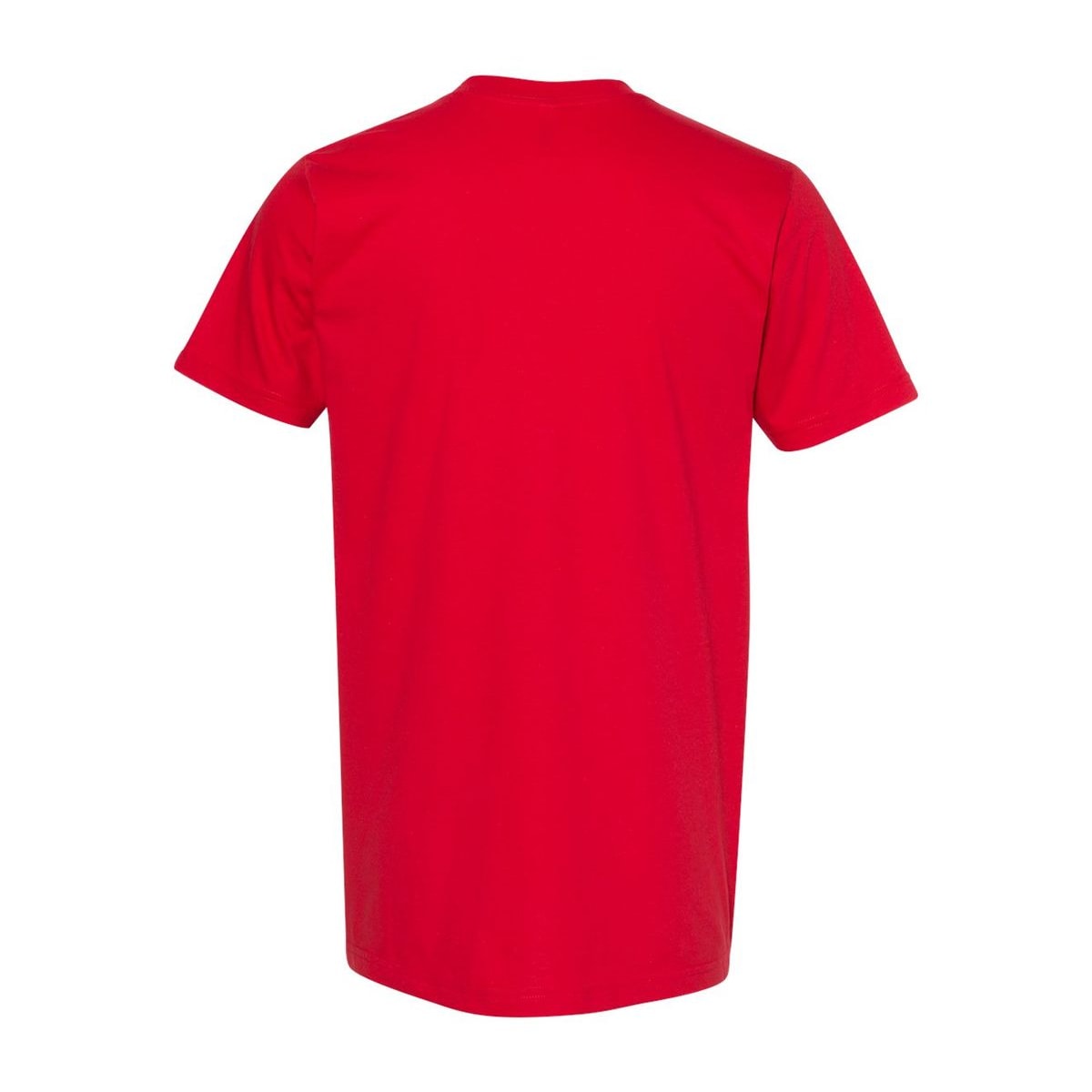 American Apparel® Fine Jersey Unisex T-Shirt — Red (Back)