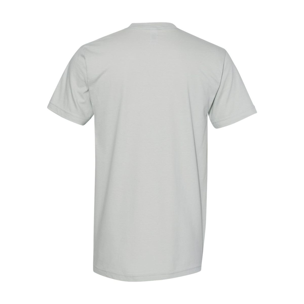 American Apparel® Fine Jersey Unisex T-Shirt — New Silver (Back)