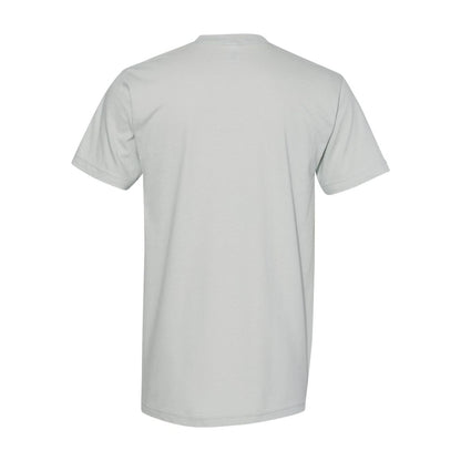 American Apparel® Fine Jersey Unisex T-Shirt — New Silver (Back)