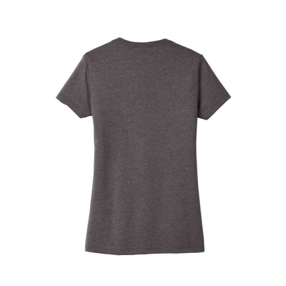 District® Women’s Very Important Tee® — Heathered Charcoal (Back)