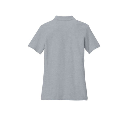 Gildan Softstyle® Women’s Pique Polo — Ring Spun Sport Grey (Back)