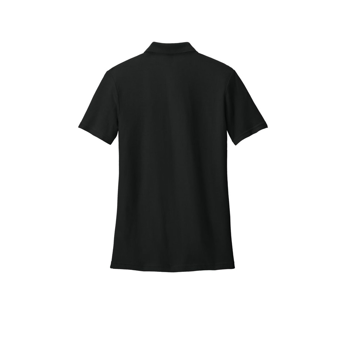 Gildan Softstyle® Women’s Pique Polo — Black (Back)