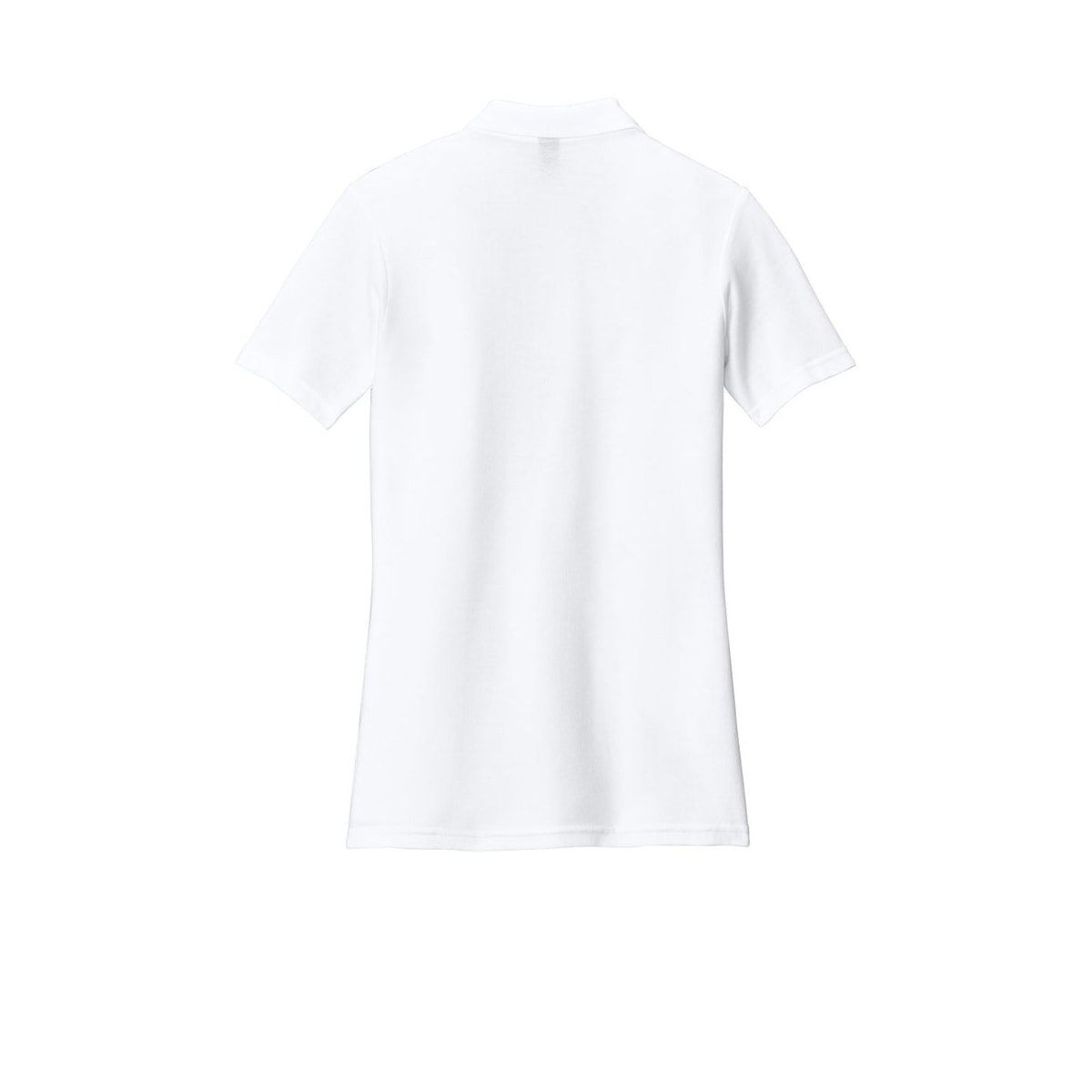 Gildan Softstyle® Women’s Pique Polo — White (Back)