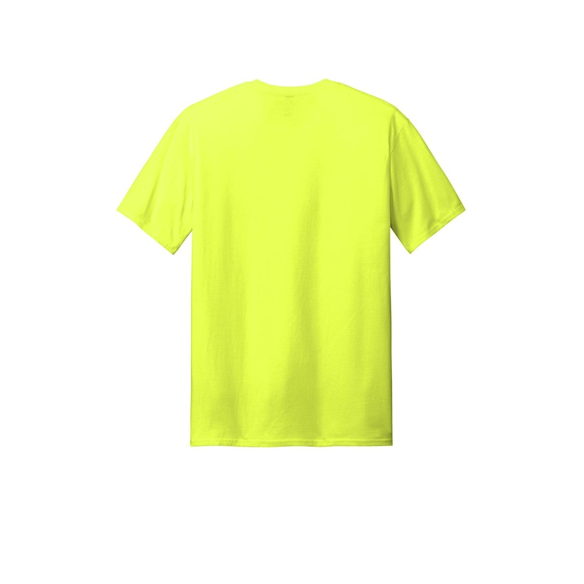 Gildan Tall 100% US Cotton T-Shirt 2000T — Safety Green (Back)