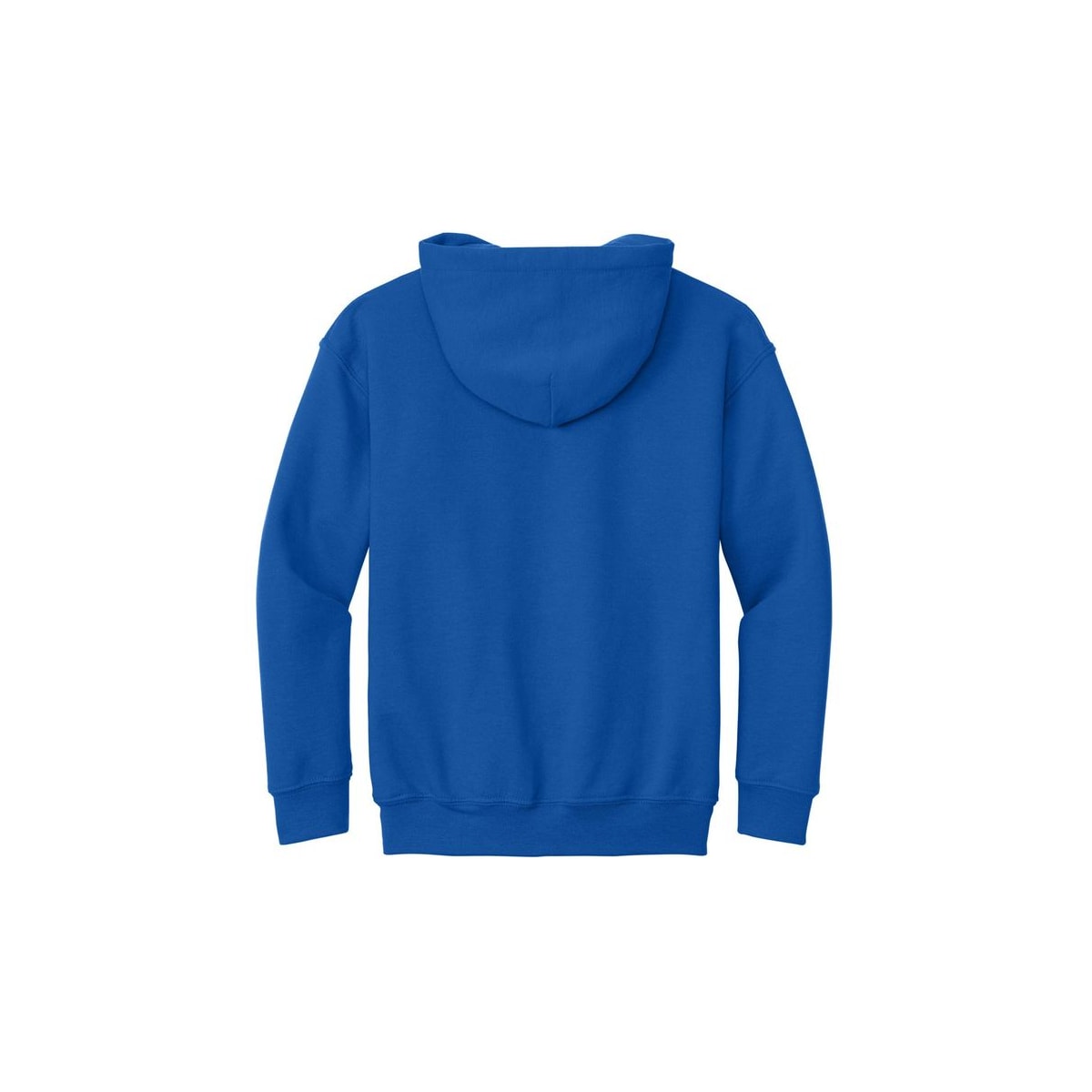 Gildan Youth Heavy Blend Hooded Sweatshirt — Royal (Back)