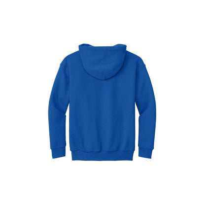 Gildan Youth Heavy Blend Hooded Sweatshirt — Royal (Back)