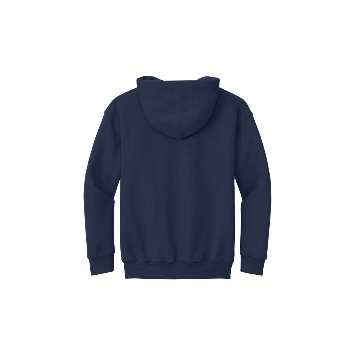 Gildan Youth Heavy Blend Hooded Sweatshirt — Navy (Back)