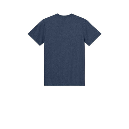 Gildan® Light Cotton Tee 3000 — Heather Navy (Back)