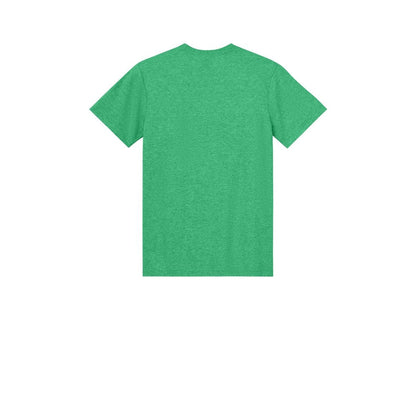 Gildan® Light Cotton Tee 3000 — Heather Irish Green (Back)