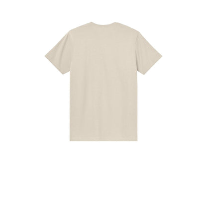 Gildan® Light Cotton Tee 3000 — Sand (Back)