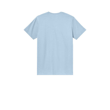 Gildan® Light Cotton Tee 3000 — Light Blue (Back)