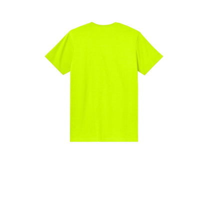 Gildan® Light Cotton Tee 3000 — Safety Green (Back)