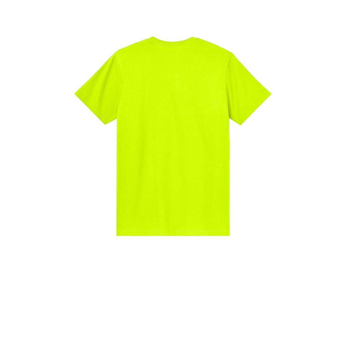 Gildan® Light Cotton Tee 3000 — Safety Green (Back)