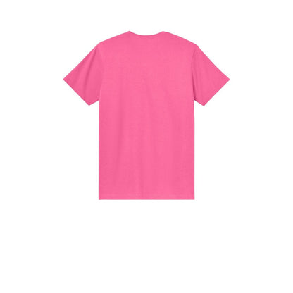 Gildan® Light Cotton Tee 3000 — Safety Pink (Back)