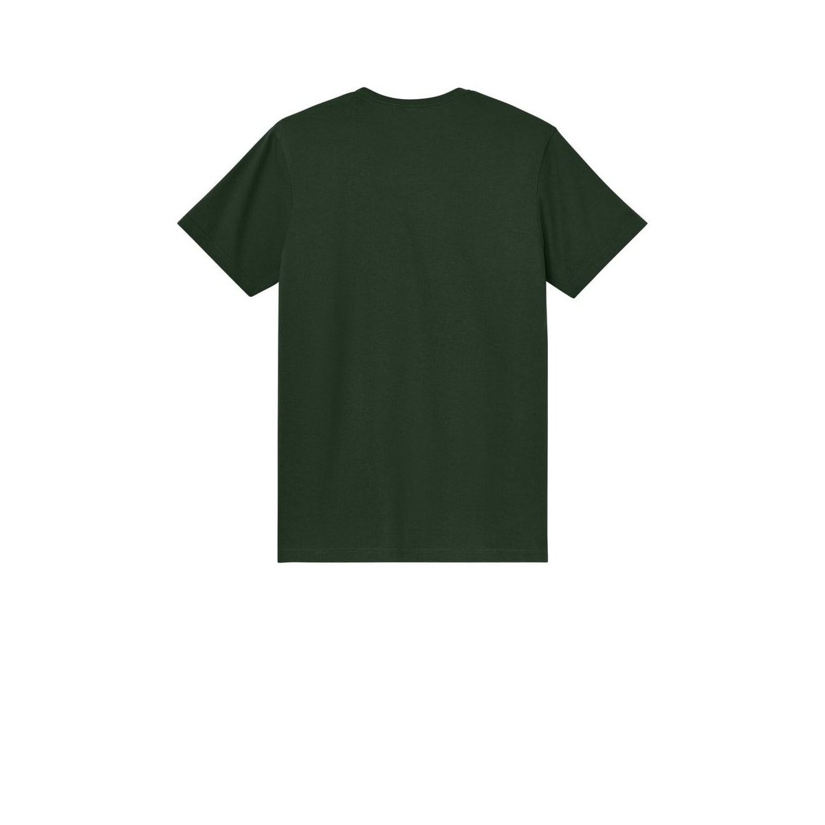 Gildan® Light Cotton Tee 3000 — Forest Green (Back)